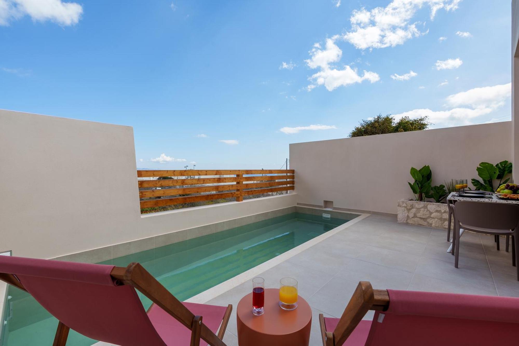 Sugarwhite Suites With Private Not Heated Pool Emporio  Екстер'єр фото